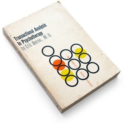 Transactional Analysis in Psychotherapy, 1961 : Book Worship #cover #circle #graphic #book