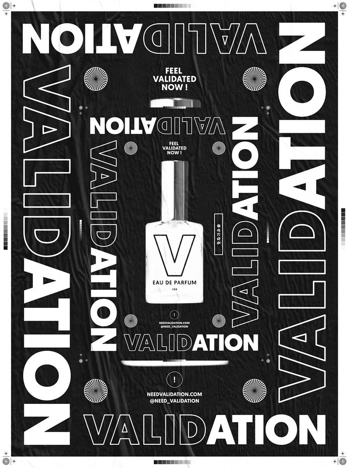Validation poster on Behance