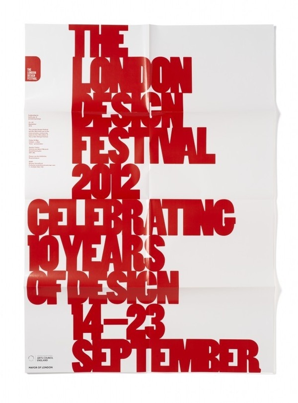 London Design Festival Press Invite #posters #typography