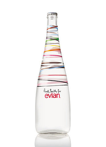 TheDieline.com: Package Design: Paul Smith for Evian #packaging