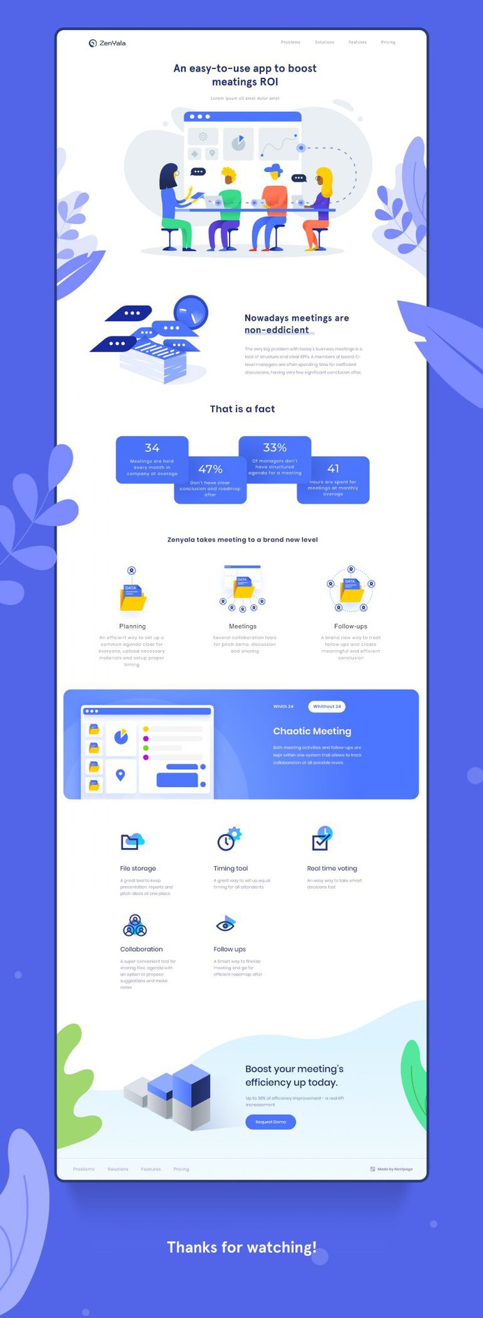 ZenYala – Landing Page