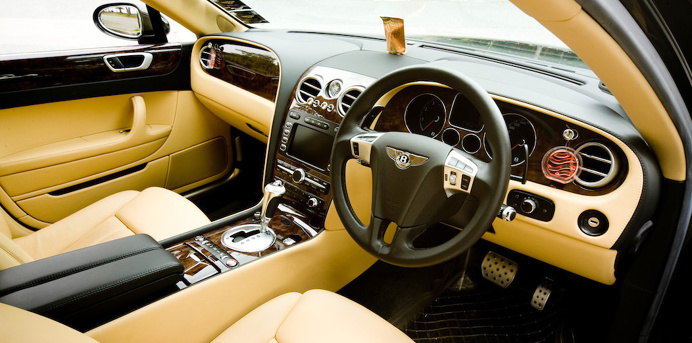 The interior of #limousine design. Photo Credit: limousines.sg