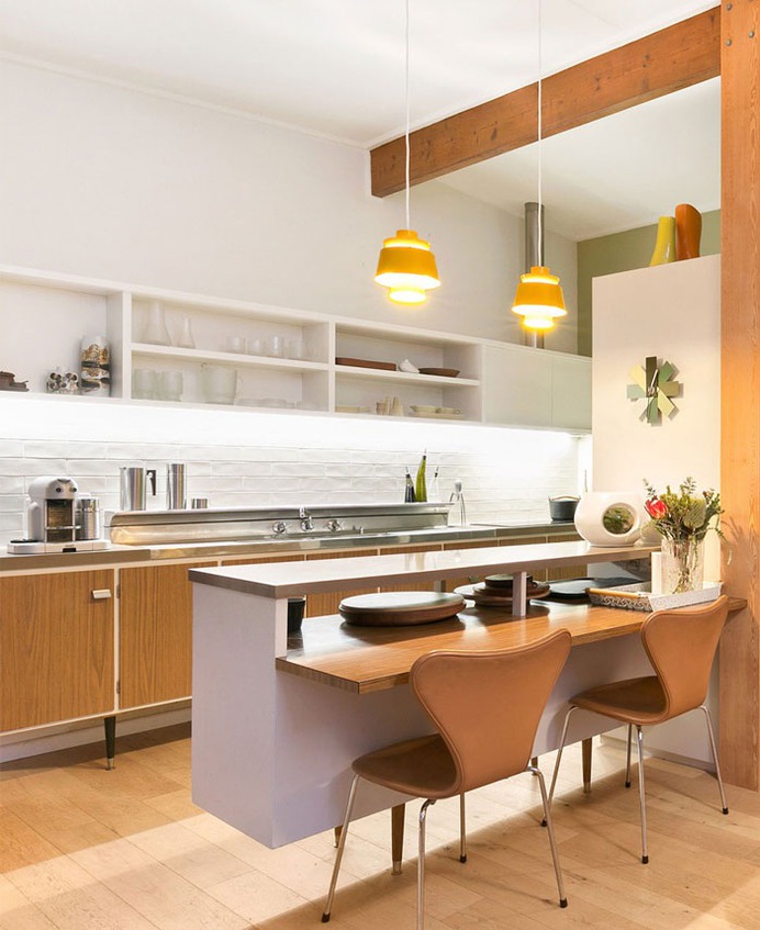 65 Adorable Mid Century Modern Kitchen Ideas