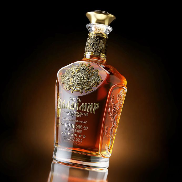 Cognac render for Grand buro on Behance