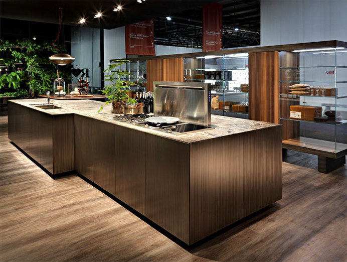 HT50 Kitchen System Design by Massimo Castagna elegant styling kitchen #interior #design #decor #home #kitchen