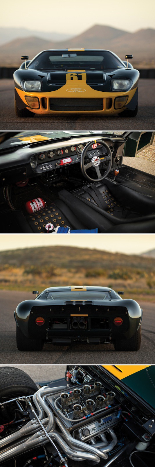 1966 Ford GT40 Le Mans Race Car