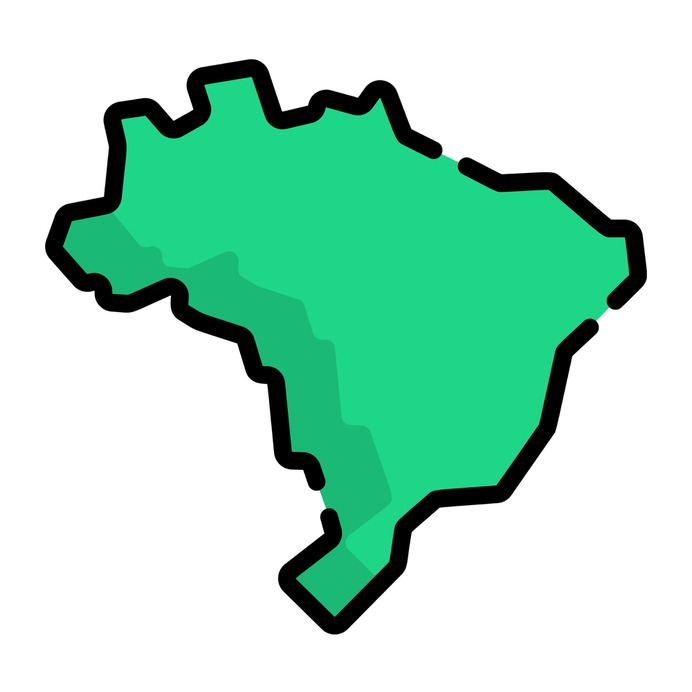 See more icon inspiration related to brazil, maps and location, brazilian, territory, country, map, silhouette and shape on Flaticon.