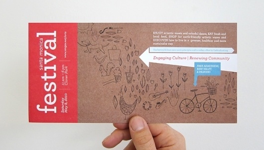 Ludlow Kingsley | Work | Santa Monica Festival #design #graphic