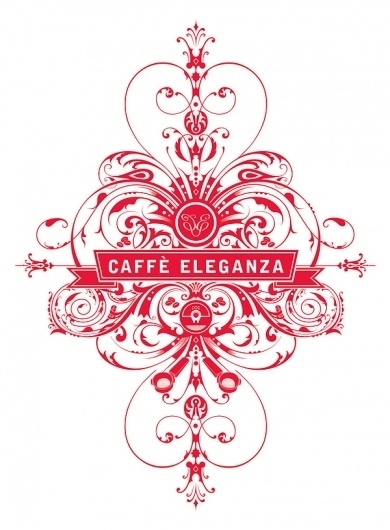 Caffè Eleganza Branding on Branding Served #design #graphic #motif