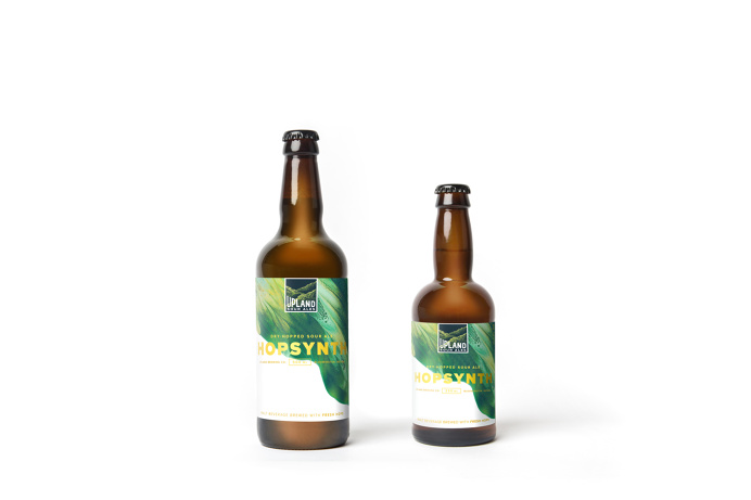 Upland Sour Ales: Hopsynth packaging #Upland #Beer #Bottle #Packaging #Cina