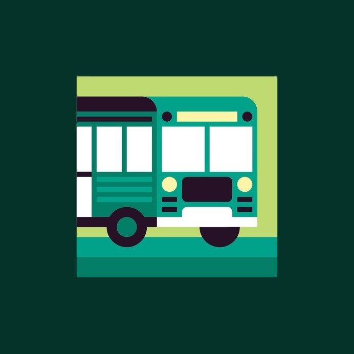 illustration, bus