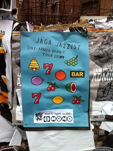 Jaga Jazzist | postposters #norway #vector #yokoland #illustration #poster #postposters