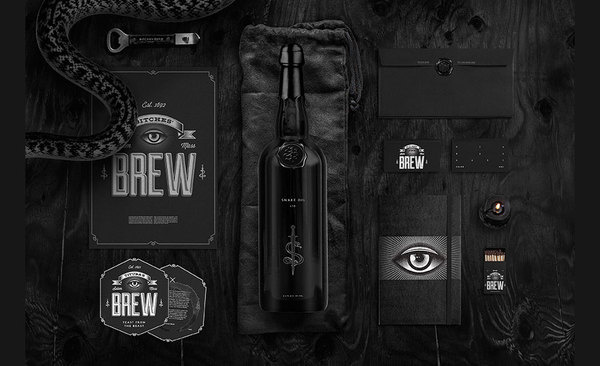 Bitches Brew by Wedge & Lever #brewery #beer #packaging #print #identity