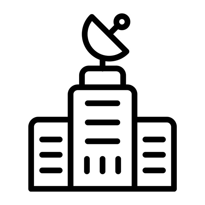 See more icon inspiration related to tower, news, media, antenna, architecture and city, signal tower, satellite, architecture, communications and building on Flaticon.