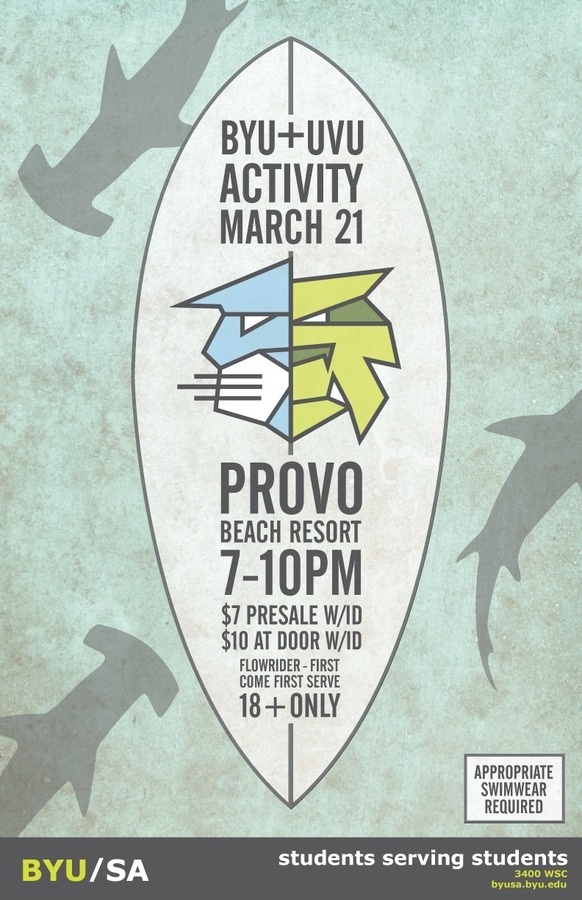 sam reed #resort #cougar #event #shark #wolverine #sharks #byu #uvu #beach