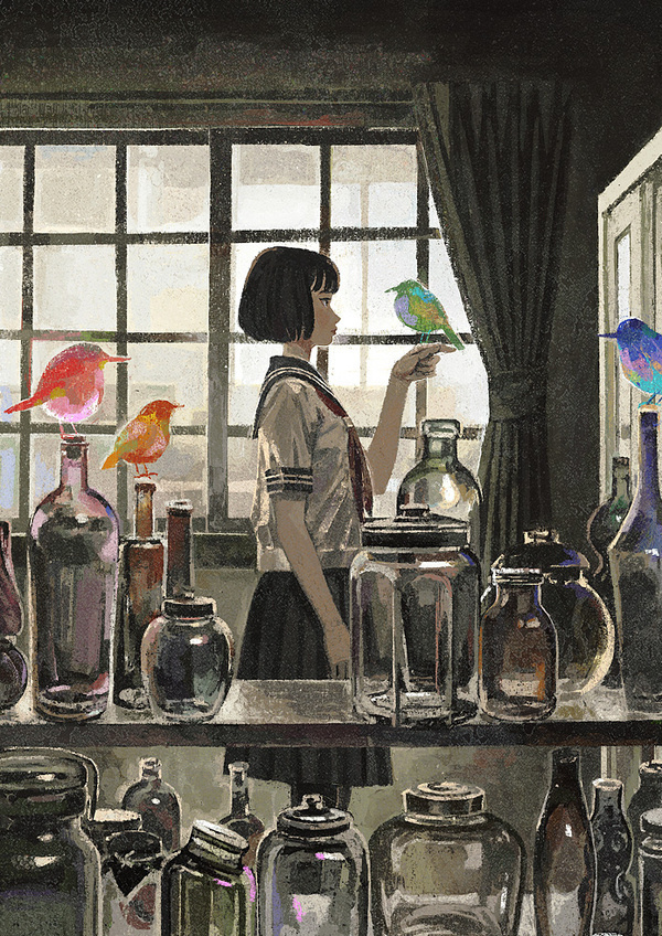 ç´" #illustration #pixiv
