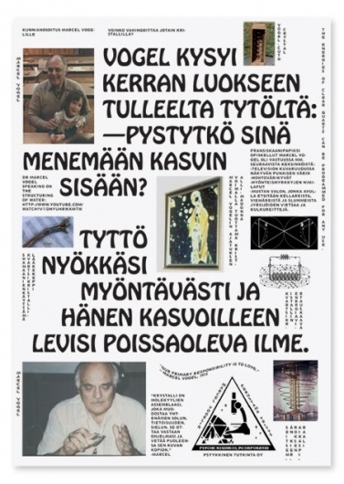 Homage to Marcel Vogel : Mikko Varakas #type #grid #experimental