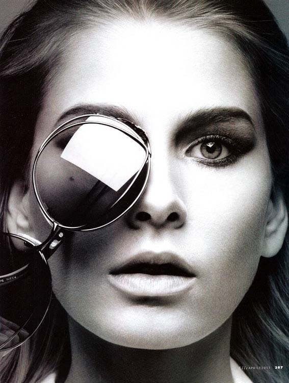 Hana Soukupova for Elle Italia April 2011 by Alexei Hay #alexei #italia #sunglasses #elle #soukupova #hay #hana