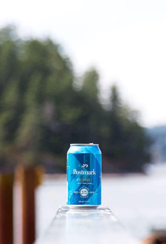 postmark, beer, culture, reflective, can