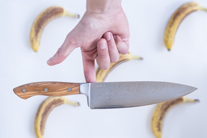 Finding a #knife that stays sharp and comfortable to hold. #kitchen #productdesign