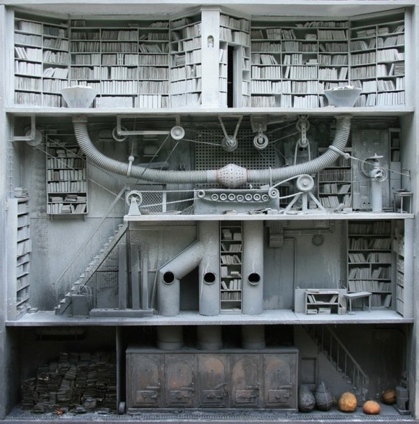 Tiny Rooms Series – Fubiz™ #interior #model #design #diorama #miniature #room