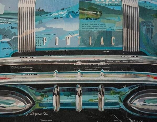 Nate Stromberg Art #collage #car