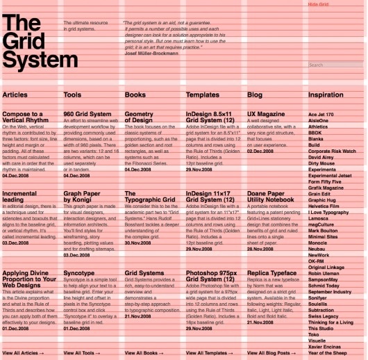 Magazine Design： Fonts ＆ Grid System Grid Systems in Graphic Design : A Visual Communication