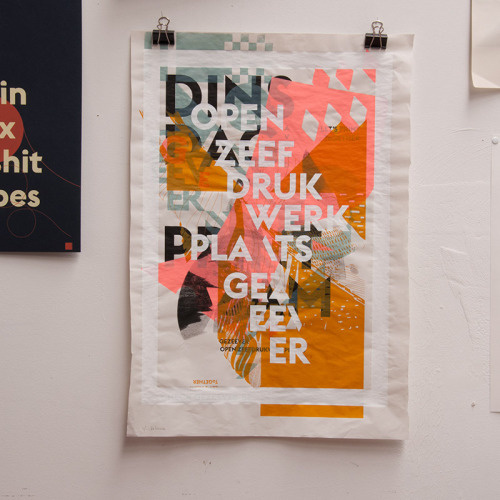 screenprint gezeever
