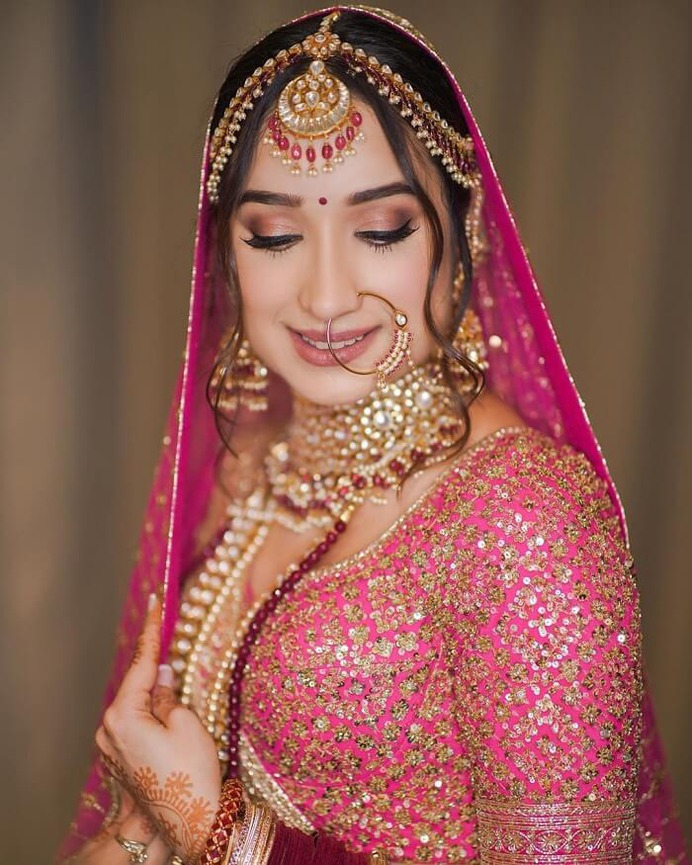 dulhan makeup look