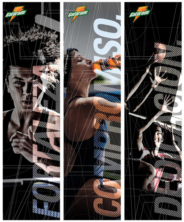 Gatorade on Behance #type