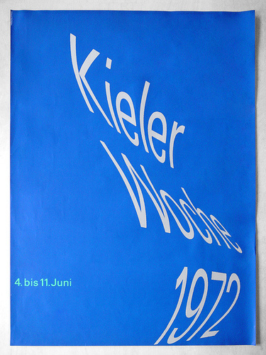 » kieler Woche 1972 Flickrgraphics #flickrgraphics #poster #kielerwoche