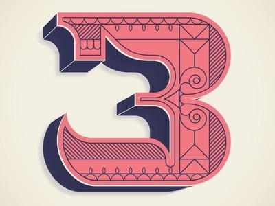typeverything.com, alex perez #numbers #type #three