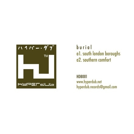 Hyperdub | Burial: South London Boroughs (HDB001) #burial #lp #album #hyperdub