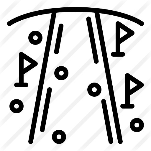 See more icon inspiration related to ski, sports and competition, altitude, snowboard, path, pines, snowflakes, flags, winter, snow, landscape, mountains, nature, mountain and track on Flaticon.