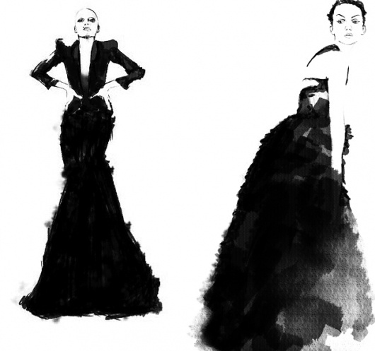 Spiros Halaris Illustration – Illustration inspiration on MONOmoda #fashion #illustration