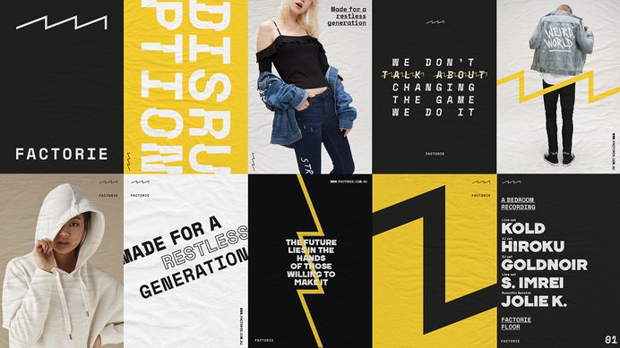 Factorie on Behance