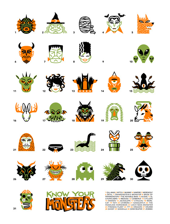 monsters illustration