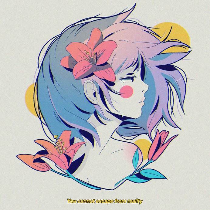 You cannot escape from reality. maga illustrations
