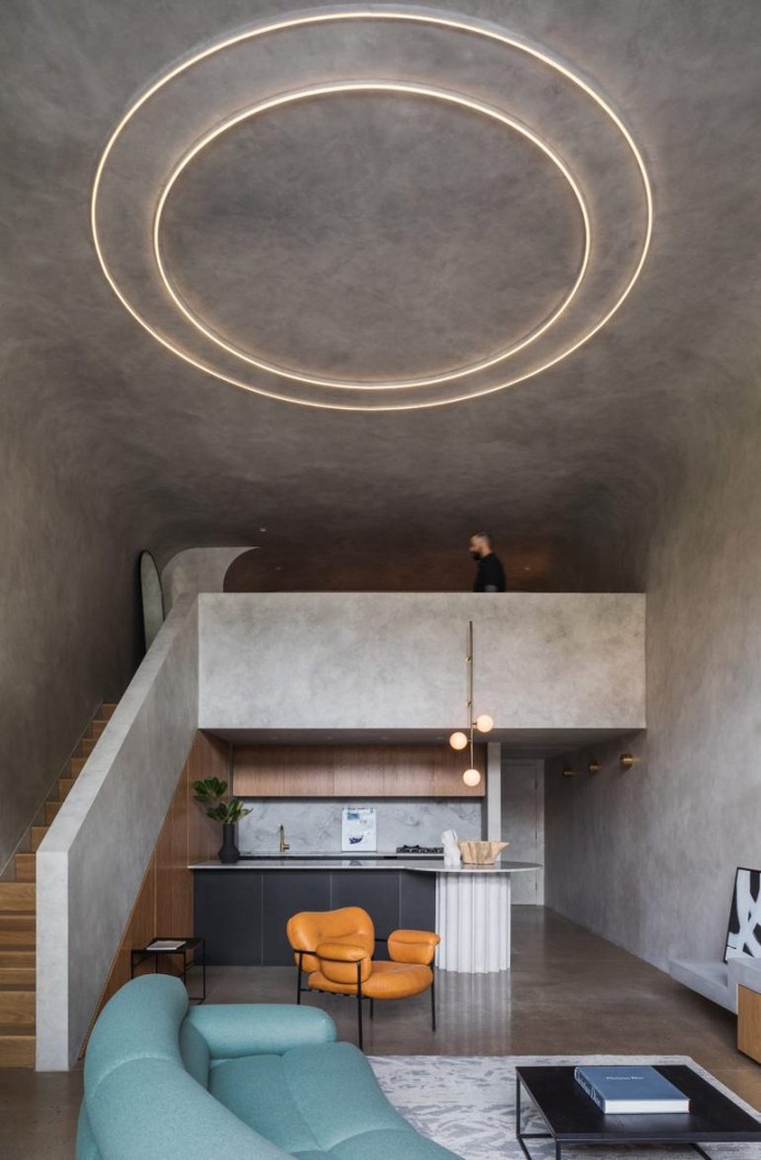Perfect Storm apartment in Sydney features moody grey interiors