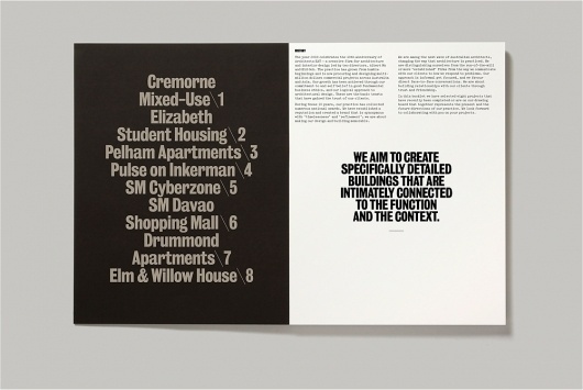 Hofstede Design – SI Special | September Industry #spread #magazine #typography