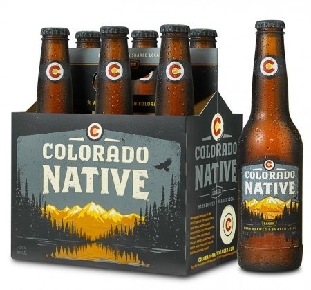 Colorado Native #beer #bottle #label #packaging