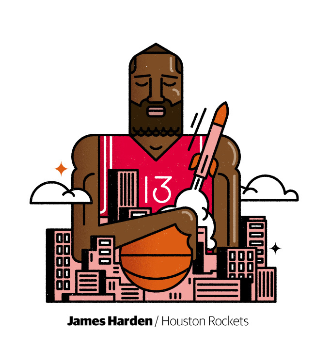 James Harden by @njuste