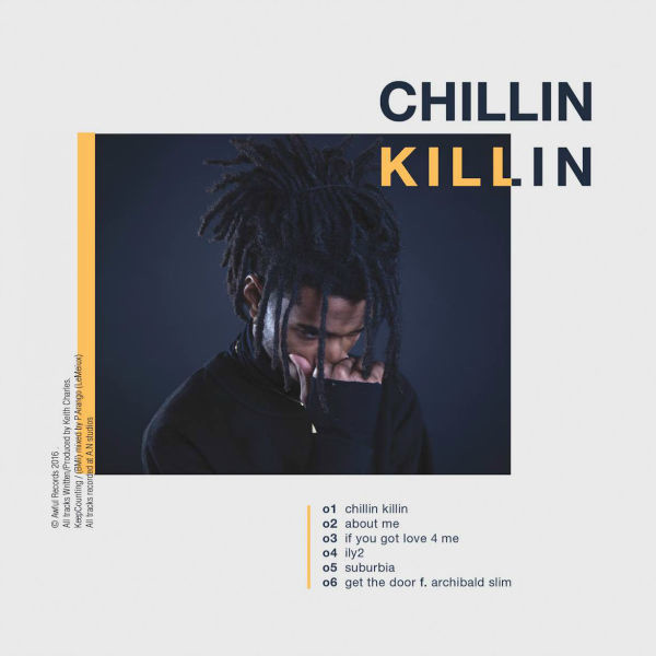 KeithCharles Spacebar is set to release his new EP, Chillin...Killin, next week. The project showcases the style of music the Awful Records