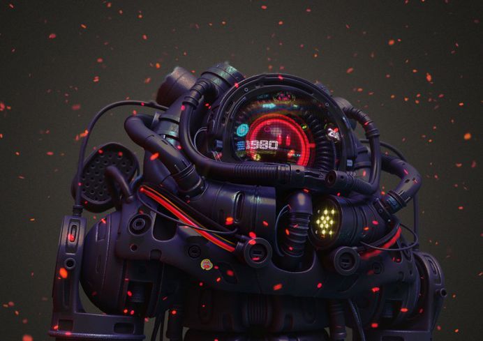 Robots are your Friends by jonathan ball / pokedstudio