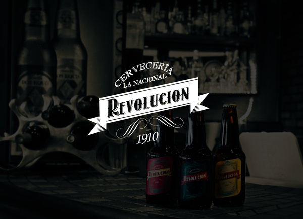 Cerveza Revolución. on Behance #packaging #logo #beers #branding