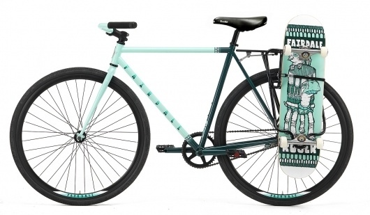 Fairdale Bikes x Roger Skateboards « SIXAND5 – Inspiration webzine #fairdale #roger #skate #bike