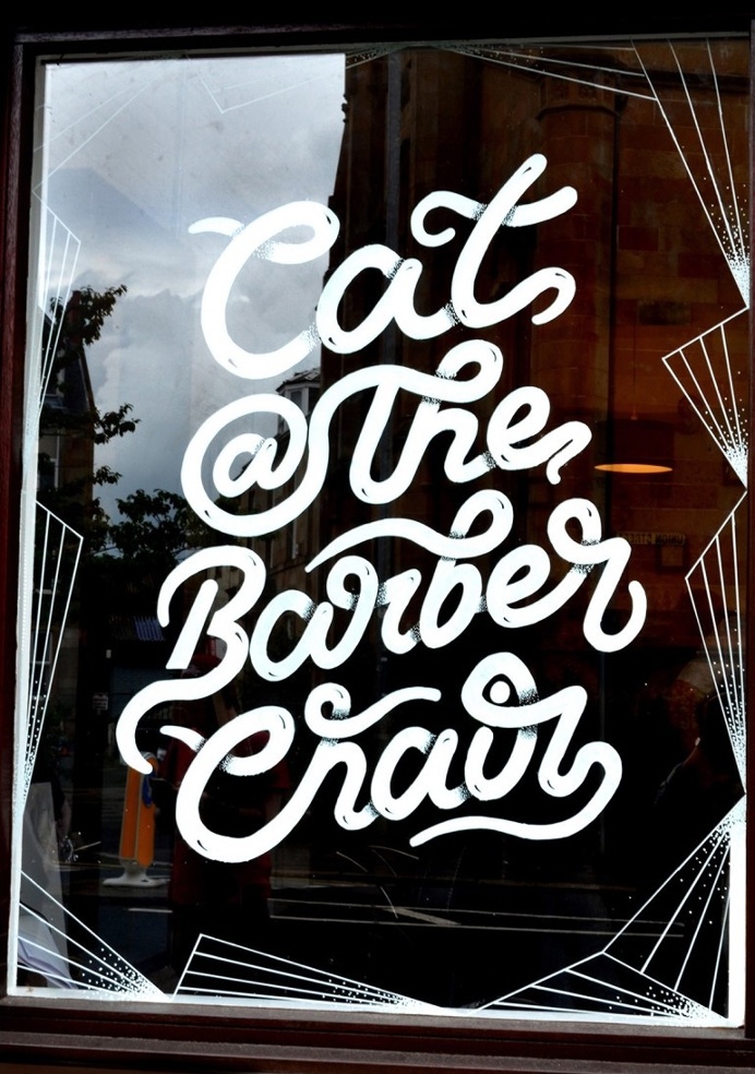 Cat @ The Barber Chair