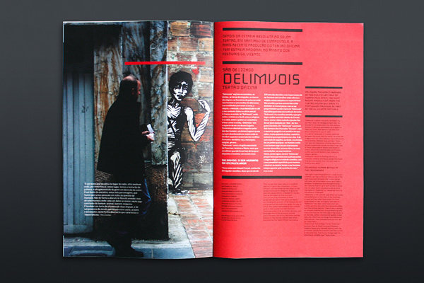Gil Vicente Theatre Posters and Publications on Behance #magazine