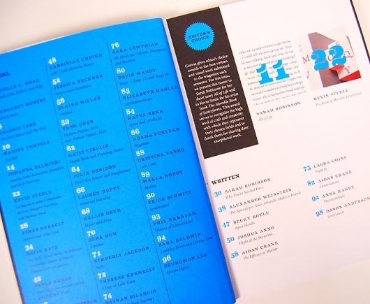 Dever Elizabeth #content #house #cyan #print #design #of #industries #contents #layout #table #eames