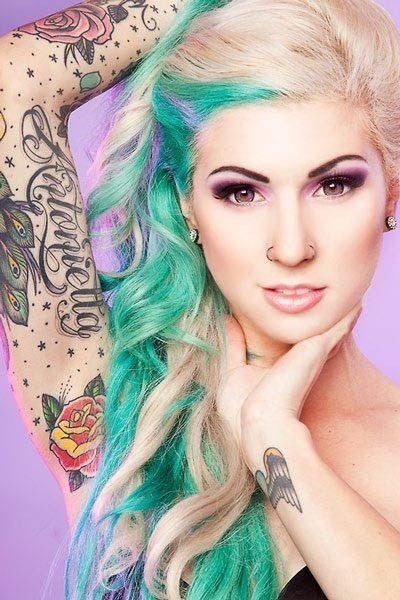 Cool Hair, Sweet Tattoos